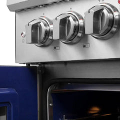Forno Massimo 48″ Freestanding French Door Dual Fuel Range with 8 Burners - FFSGS6325-48 - The Home Selection