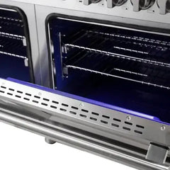 Forno Massimo 60-Inch Freestanding Dual Fuel Range in Stainless Steel (FFSGS6125-60) - The Home Selection
