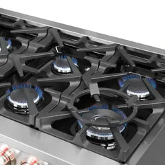 Forno Massimo 60-Inch Gas Range in Stainless Steel (FFSGS6239-60) - The Home Selection