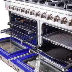 Forno Massimo 60-Inch Gas Range in Stainless Steel (FFSGS6239-60) - The Home Selection