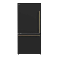 Forno Milano 2-Piece 62-Inch Freestanding Dual Bottom Freezer Refrigerator – 34.4 cu.ft, Touch Control, Ice Maker - FFFFD1787-60 - The Home Selection
