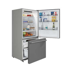 Forno Milano 2-Piece 62-Inch Freestanding Dual Bottom Freezer Refrigerator – 34.4 cu.ft, Touch Control, Ice Maker - FFFFD1787-60 - The Home Selection