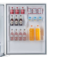 Forno Milano Espresso 31-Inch 17.2 cu. ft. Bottom Freezer Right Swing Door Refrigerator in White with Stainless Steel Handle (FFFFD1785-31WHT) - The Home Selection