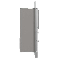 Forno Moena 36-inch Built-In French Door Refrigerator in Stainless Steel, 19.2 Cu.ft Total Capacity, Ice Maker with Decorative Grill - FFRBI1820-40MG - The Home Selection