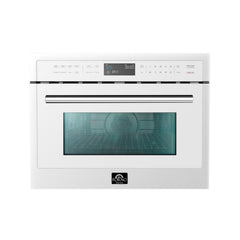 Forno Oliena Espresso 24 Inch Built-In Microwave Convection Oven, 1.6 cu.ft. - FMWDR3093-24 - The Home Selection