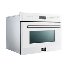 Forno Oliena Espresso 24 Inch Built-In Microwave Convection Oven, 1.6 cu.ft. - FMWDR3093-24 - The Home Selection