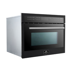 Forno Oliena Espresso 24 Inch Built-In Microwave Convection Oven, 1.6 cu.ft. - FMWDR3093-24 - The Home Selection