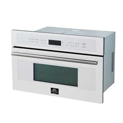 Forno Oliena Espresso 30 Inch Built-In Microwave Convection Oven, 1.6 cu.ft. - FMWDR3093-30 - The Home Selection