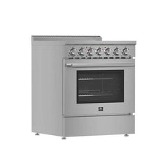 Forno Paolo 30" Freestanding Electric Range , 4.38 cu.ft. True Convection Oven - FFSEL6011-30 - The Home Selection