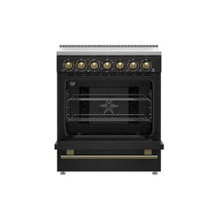 Forno Paolo 30" Freestanding Electric Range , 4.38 cu.ft. True Convection Oven - FFSEL6011-30 - The Home Selection