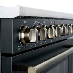 Forno Paolo 36 Inch Freestanding Electric Range, 5.44 cu.ft, True Convection Oven, Energy Efficient - FFSEL6011-36 - The Home Selection