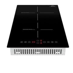 Forno Parco 12-Inch Induction Cooktop, 2 Zones, 3600W, Touch Control, 9 Power Levels & Booster Function - FCTIN0583-12 - The Home Selection