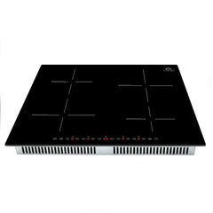 Forno Parco 24-Inch Induction Cooktop, 4 Zones, 7200W, Touch Control, 9 Power Levels & Boost Function - FCTIN0583-24 - The Home Selection