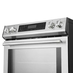 FORNO Premium 2-Piece Kitchen Bundle - Donatello 30" Induction Range, Guardia 46.8" Bottom Freezer Refrigerator - FBDL-008-01CAUS - The Home Selection
