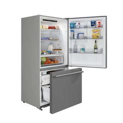 FORNO Premium 3-Piece Kitchen Bundle - 30" Electric Range, French Door Refrigerator, Built-In Dishwasher, Stainless Steel - FBDL-011-01US - The Home Selection