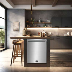 FORNO Premium 3-Piece Kitchen Bundle - Galiano 36" Dual Fuel Range, 36" Built-In Refrigerator, 24" Built-In Dishwasher - FBDL-004-02CAUS - The Home Selection