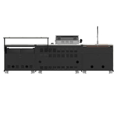 Forno Rimini Outdoor Kitchen: 30" BBQ 62,600 BTU, 4.8 cu.ft. Refrigerators, White Countertops - FODKT2575WHT - The Home Selection