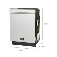 Forno Romano 24-Inch Built-In Stainless Steel Dishwasher - FDWBI8035-24S - The Home Selection