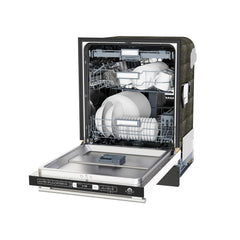 Forno Romano Espresso 24 in. Built-In Tall Tub, Top Control, White Dishwasher, 52 dBA, ENERGY STAR - FDWBI8035-24WHT - The Home Selection