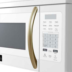 Forno Scalo 30-Inch Over the Range Microwave, 1.6 cu.ft, 300 CFM Vent, Touch Control, LED Light - FOTR3007-30 - The Home Selection
