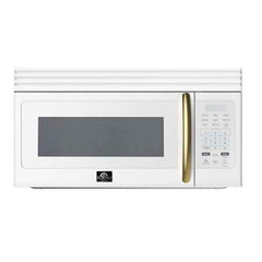 Forno Scalo 30-Inch Over the Range Microwave, 1.6 cu.ft, 300 CFM Vent, Touch Control, LED Light - FOTR3007-30 - The Home Selection