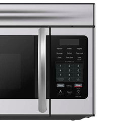 Forno Scalo 30-Inch Over the Range Microwave, 1.6 cu.ft, 300 CFM Vent, Touch Control, LED Light - FOTR3007-30 - The Home Selection