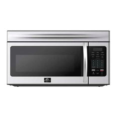 Forno Scalo 30-Inch Over the Range Microwave, 1.6 cu.ft, 300 CFM Vent, Touch Control, LED Light - FOTR3007-30 - The Home Selection
