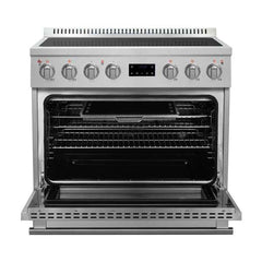 Forno Torino 36 Inch Induction Range with True Convection and Air Fry - FFSIN0936-36 - The Home Selection