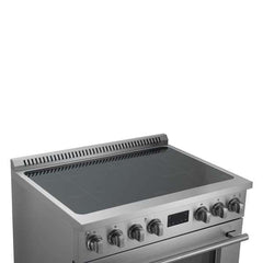 Forno Torino 36 Inch Induction Range with True Convection and Air Fry - FFSIN0936-36 - The Home Selection