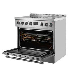 Forno Torino 36 Inch Induction Range with True Convection and Air Fry - FFSIN0936-36 - The Home Selection