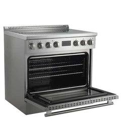 Forno Torino 36 Inch Induction Range with True Convection and Air Fry - FFSIN0936-36 - The Home Selection