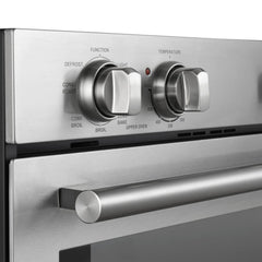 Forno Vomero Double Wall Oven in Stainless-Steel, 10 cu.ft. 7100 Watts Convection Oven with Mechanical Control - FBOEL1324-30 - The Home Selection