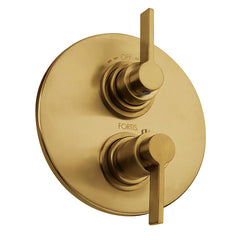 Fortis BRERA 12 Thermostatic Valve Trim with Diverter and Volume Control - 92691L0 - The Home Selection