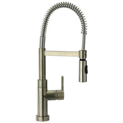 Fortis Kitchen presents a 1.8 GPM Single Hole Pre-Rinse Pull Down Kitchen Faucet, complete with an escutcheon - 9255700 - The Home Selection