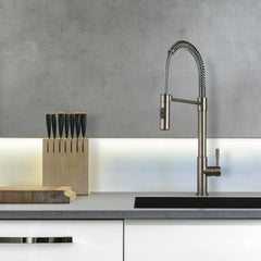 Fortis MARCUS Culinary Single Handle Pull-Down Kitchen Faucet - 43555S0 - The Home Selection