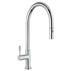 Fortis NEPTUNE Knurled Handle Pull-Down Kitchen Faucet - 43591S0 - The Home Selection