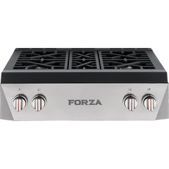 Forza 30” Professional Range Top - FRT304GN - The Home Selection