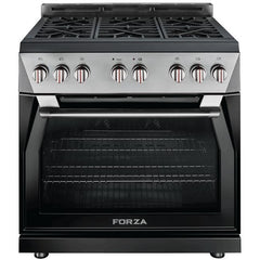 Forza 36-inch Professional Gas Range - FR366GN - The Home Selection