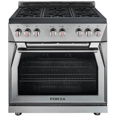 Forza 36-inch Professional Gas Range - FR366GN - The Home Selection