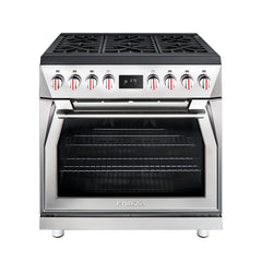 Forza 36” Professional Dual Fuel Range - FR366DF - The Home Selection