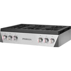 Forza 36” Professional Range Top - FRT366GN - The Home Selection