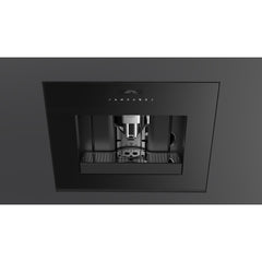 Fulgor Milano 24" Built-In Fully Automatic Coffee Machine, Black Glass - F7BC24B1 - The Home Selection