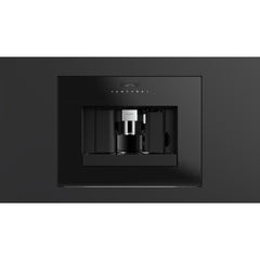 Fulgor Milano 24" Built-In Fully Automatic Coffee Machine, Black Glass - F7BC24B1 - The Home Selection