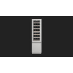 Fulgor Milano 24” Built-In Wine Cellar with Overlay Panel - F7IBW24O2 - The Home Selection