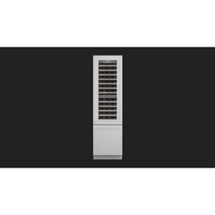 Fulgor Milano 24” Built-In Wine Cellar with Overlay Panel - F7IBW24O2 - The Home Selection