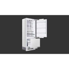 Fulgor Milano 30” Built-In Overlay Refrigerator – Seamless Design Integration - FM4BM30IFBI - The Home Selection