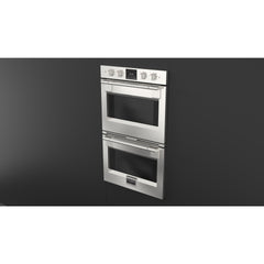 Fulgor Milano 30" Double Electric Wall Oven with 8.2 cu. ft. Capacity, Stainless Steel - F6PDP30S1 - The Home Selection