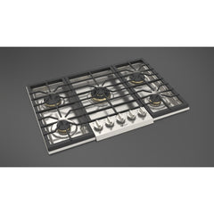 Fulgor Milano 30" Pro-Style Natural Gas Cooktop with 1 Center Dual Burner - F6PGK305S1 - The Home Selection
