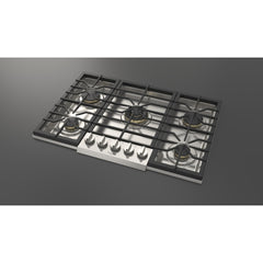 Fulgor Milano 30" Pro-Style Natural Gas Cooktop with 1 Center Dual Burner - F6PGK305S1 - The Home Selection