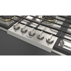 Fulgor Milano 36" Pro-Style Natural Gas Cooktop with 1 Solid Brass Dual-Flame Burner - F6PGK365S1 - The Home Selection